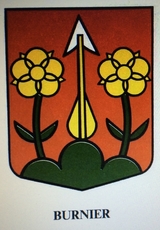 Blason héraldique de la famille Burnier