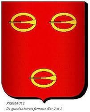 Blason héraldique de la famille Fremault