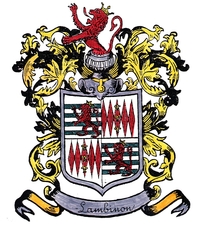 Blason héraldique de la famille Lambinon