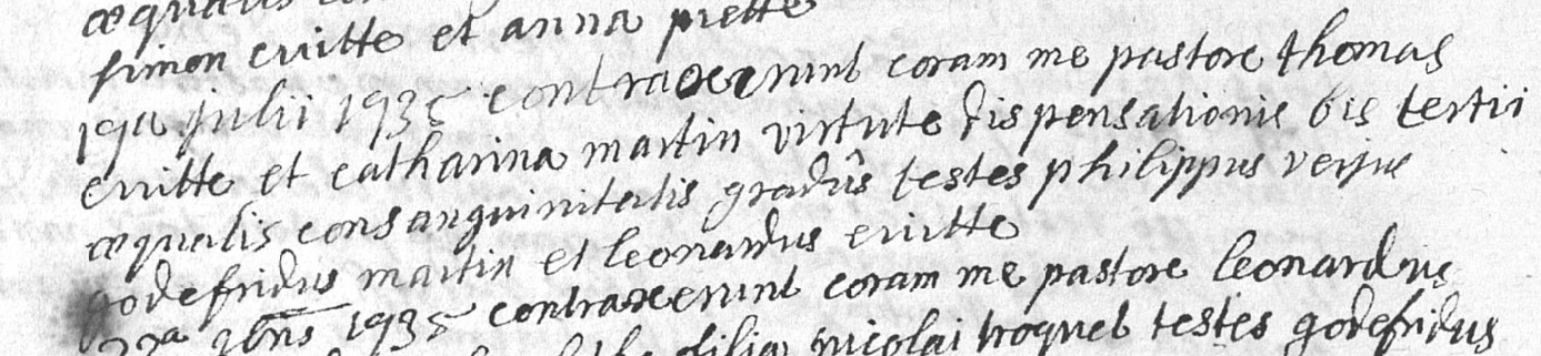 Document de décès de Thomas CUITTE