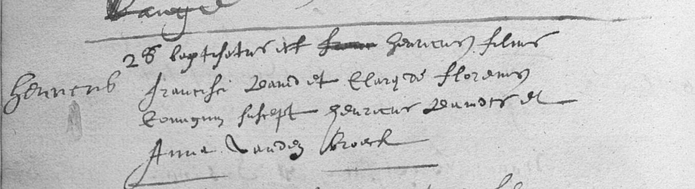 Acte de naissance de Henricus DAVIDTS