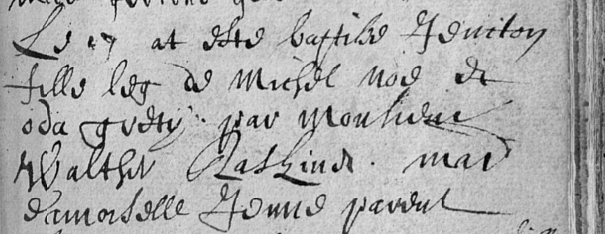 Acte de naissance de Jeanne NOEL