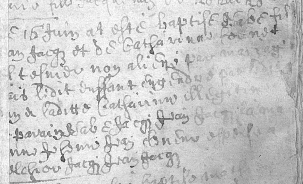 Acte de naissance de Barnabé TRILLET (TRUILLET)