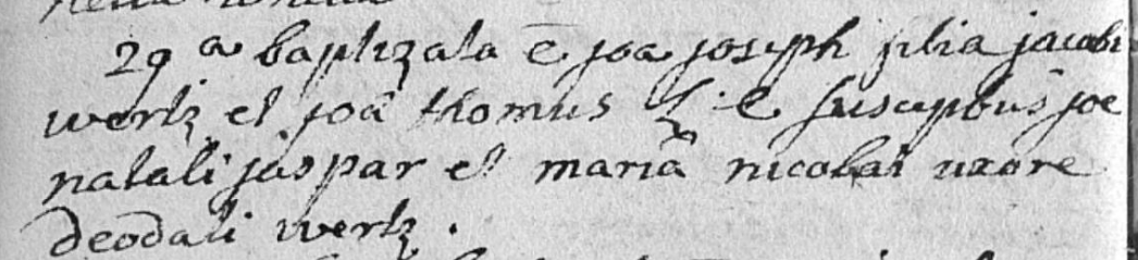 Acte de naissance de jeanne Joseph "Geniton"WEERTS