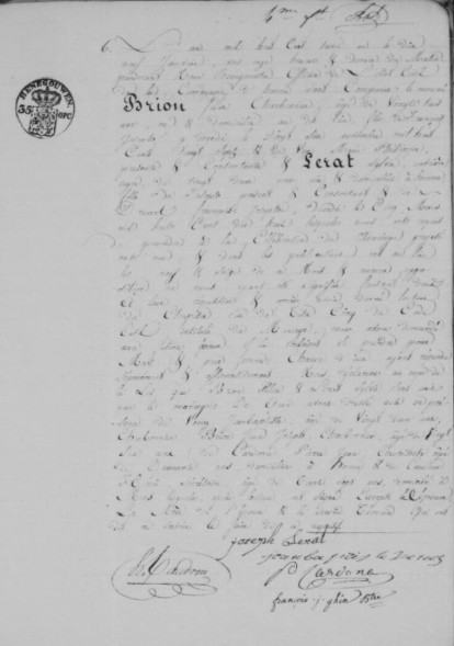Document Mariage : 19 JAN 1831 à 7301 - Hornu (BE)