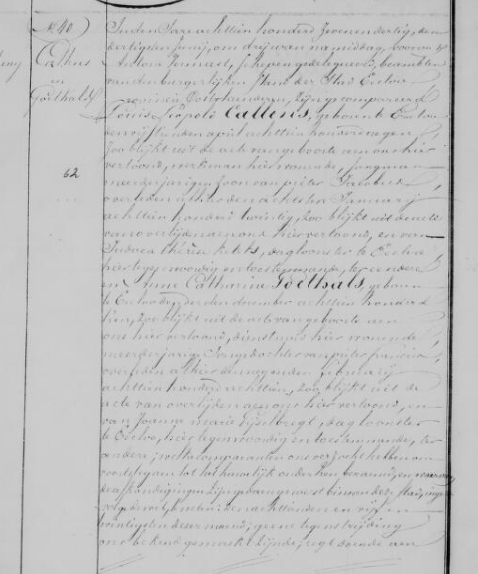 Document numérisé de mariage