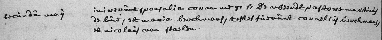 Document numérisé de mariage