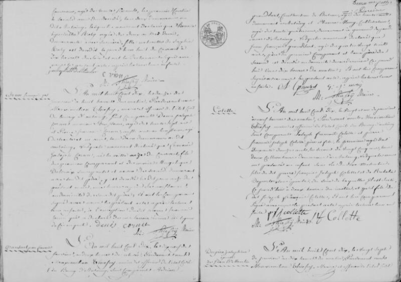 Document de décès de Jean François Joseph GRANSART