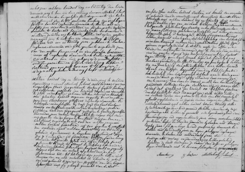 Document numérisé de mariage