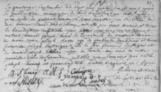 Document numérisé de mariage