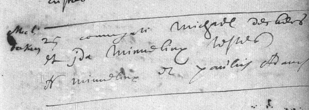 Document numérisé de mariage