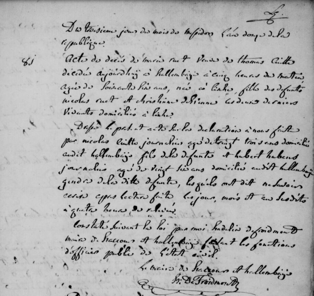 Document de décès de Marie RUETTE